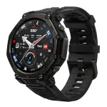 I&scaron;manusis laikrodis Amazfit T-Rex 3 Pro, 48 mm, titanas, dviejų dažnių GPS, Tactical Black (T3PBK)