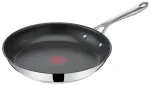 Keptuvė Tefal Jamie Oliver Cook's Direct On, 28 cm, nerūdijantis plienas (E3040644)