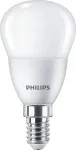 LED lemputės Philips Classic P45 E14, 40 W ekvivalentas, &scaron;iltai balta, matinė, 6 vnt. (929003546596)