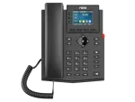 IP telefonas Fanvil X303W, 2,4" spalvotas ekranas, Wi-Fi 2,4/5 GHz, 4 SIP linijos, juodas (X303W)