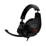 Žaidimų ausinės HyperX Cloud Stinger, laidinės, 50 mm garsiakalbiai, juodos-raudonos (HX-HSCS-BK/EM) (4P5L7AM)