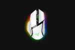Belaidė žaidimų pelė Razer Basilisk V3 Pro, 30 000 DPI, HyperSpeed ir Bluetooth, balta (RZ01-04620200-R3G1)