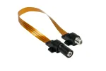 Palydovinės antenos kabelio pravadas pro langą Good Connections, F lizdas &ndash; F lizdas, 27 cm, su apsauga nuo drėgmės (S-1012Q)