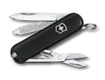 Ki&scaron;eninis peilis Victorinox Classic SD Dark Illusion, 7 funkcijos, juoda (0.6223.3G)