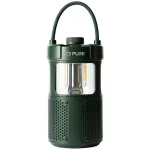 Pure Woodland Glow atsparus vandeniui lauko garsiakalbis su LED lempa, žalia