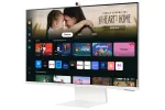I&scaron;manusis monitorius Samsung Smart Monitor M8 M80D, 32" 4K UHD, baltas (LS32DM801UUXDU)