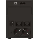 UPS PowerWalker VI 1200 SHL, 1200 VA, 2 x Schuko + 2 x IEC C13 (10120097)