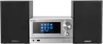 Mikro Hi-Fi sistema Kenwood M-7000S, internetinis radijas, DAB+, CD, 2 x 30 W, sidabrinė (M-7000S-S)