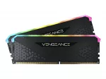 DDR4 32GB PC 3200 CL16 CORSAIR VENGEANCE RGB komplektas (2x16GB) (CMG32GX4M2E3200C16)