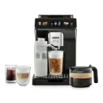 Automatinis kavos aparatas De'Longhi Eletta Explore ECAM452.67.G, 52 gėrimai, Cold Brew, pilkas (ECAM452.67.G)