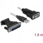 USB kabelis Delock USB-A - 1.8 m Juodas (61308)