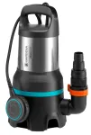 Panardinamas ne&scaron;varaus vandens siurblys GARDENA 25000, 1100 W, 25000 l/h, pilka (09046-20)