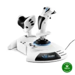 Thrustmaster T.Flight Hotas One Microsoft Flight Simulator Edition Juoda, Balta USB Vairasvirtė + variklio valdymo svirtis Analoginis / skaitmeninis PC, Xbox One, Xbox One S, Xbox One X (4460295)