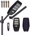 Saulės lempa VOLT PIONEER 120 + 13W skydelis + 15,000mAh + nuotolinio valdymo pultas