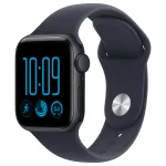 I&scaron;manusis laikrodis Apple Watch SE 3 GPS, 40 mm, vidurnakčio aliuminio korpusas, sportinė apyrankė (MJL14ZR/A)