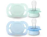 Čiulptukai Philips Avent ultra start, 2 vnt., su sterilizavimo dėžute (SCF075/12)