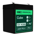 AGM akumuliatorius Green Cell 12 V 4,5 Ah, VRLA, Faston 250 (F2) (AGM44)