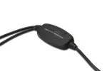 Digitus USB-A 2.0 vyrų kabelio adapteris į 2x RS232 (DB9) vyrų | Chipset FTDI FT2232H | Juodas | Tvirtinimas