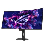 Lenktas žaidimų monitorius ASUS XG34WCDG, 34", UltraWide Quad HD, OLED, 175 Hz, juodas
