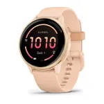 I&scaron;manusis laikrodis Garmin v&iacute;voactive 6, 42 mm, metalinis &scaron;viesiai rožinis apvadas, &scaron;viesiai rožinis dirželis (010-02985-03)