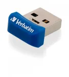 USB atmintinė Verbatim Store 'n' Stay NANO, 64 GB, USB 3.2 Gen 1, mėlyna (98711)