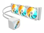 Procesoriaus au&scaron;intuvas Gigabyte GME 360I, 3 &times; 120 mm ventiliatoriai, baltas (GP-GIGABYTE GME 360I)