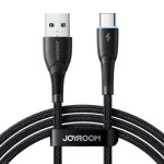 Joyroom USB - Type-C kabelis Starry Series, 480mb/s, 3A, 1m, Juodas (SA32-AC3)