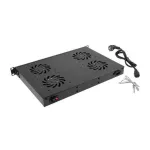 Serverio spintos ventiliacijos panelė Lanberg 19", juoda (AK-1503-B)