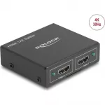 DELOCK HDMI daliklis 1 įėjimas -> 2 i&scaron;ėjimai 4K