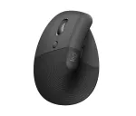 Belaidė vertikali pelė Logitech Lift Left kairiarankiams, grafito