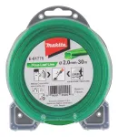 Trimerio valas Makita Four-Leaf 2,0 mm &times; 30 m, žalias (E-01775)