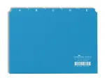 Kartotekos skirtukai Durable A&ndash;Z, A5 horizontalūs, mėlyni (365006)