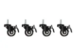 Serverio priedas Lanberg castors x4 (AK-1601-B)
