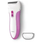 Moteri&scaron;kas skustuvas Philips SatinShave Essential, sausam ir &scaron;lapiam skutimui, su baterijomis (HP6341/00)