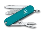 Ki&scaron;eninis peilis Victorinox Classic SD Mountain Lake, 7 funkcijos, žalsvai mėlyna (0.6223.23G)