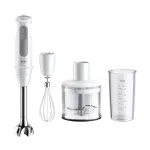 Rankinis trintuvas Braun MultiQuick 5 MQ 50236 M, 1000 W, su 500 ml smulkintuvu ir plakikliu, baltas (MQ50236M)