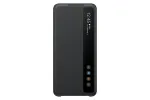 Atverčiamas dėklas Samsung Clear View Galaxy S20, juodas (EF-ZG980) (EF-ZG980CBEGEU)