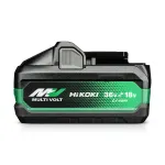 Akumuliatorius HiKOKI Multi Volt BSL36B18X, 36 V 4,0 Ah / 18 V 8,0 Ah, Li-ion, juodas (380084)