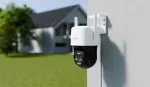 Lauko PTZ IP kamera Reolink TrackMix WiFi, 4K, du objektyvai, 6&times; priartinimas, Wi-Fi 6, balta (TrackMix WiFi)