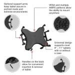 Universalus plan&scaron;etės laikiklis RAM Mounts X-Grip, 9&ndash;11" plan&scaron;etėms (RAM-HOL-UN9U)