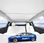 A340 Stoglangio saulės skydelis Tesla Model Y 2020&ndash;2025
