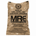 JAV MRE &ndash; karinis maisto davinys su tunu (skirtingų skonių)