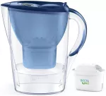 Vandens filtravimo ąsotis Brita Marella, 2.4l, mėlynas, su 1 vnt Maxtra Pro vandens filtru