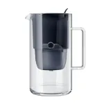Aquaphor Glass stiklinis filtravimo ąsotis, 2,5 l, juodas