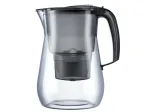 Vandens filtravimo ąsotis Aquaphor Onyx 4.2l, juodas, su 1 vnt Maxfor vandens filtru
