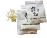 Ortodontiniai elastikai breketams Fox Heavy, 3 x 100 vnt, 6,5 oz, 6 mm