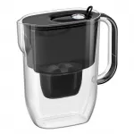 Vandens filtravimo ąsotis Aquaphor Fresh MFP+, 3,2l, juodas