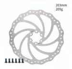 203 mm stabdžių diskas elektriniam paspirtukui / dviračiui