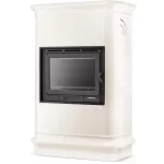 Koklinis židinys ROMA (13 kW) Kreminė