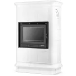 Koklinis židinys ROMA (13 kW) Balta